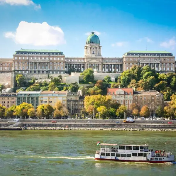 Buda Castle from the Danube