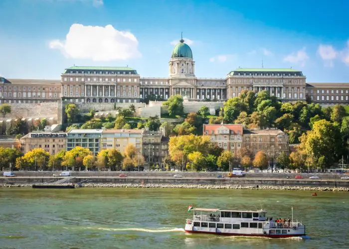 Buda Castle from the Danube