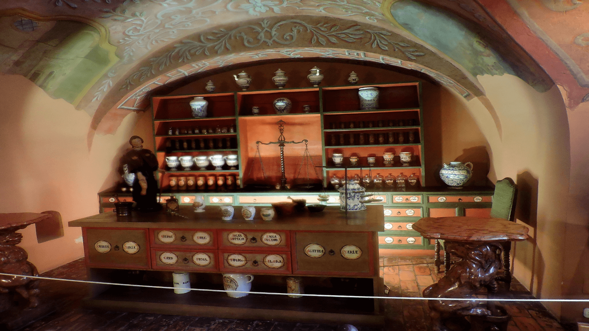 Golden pharmacy museum