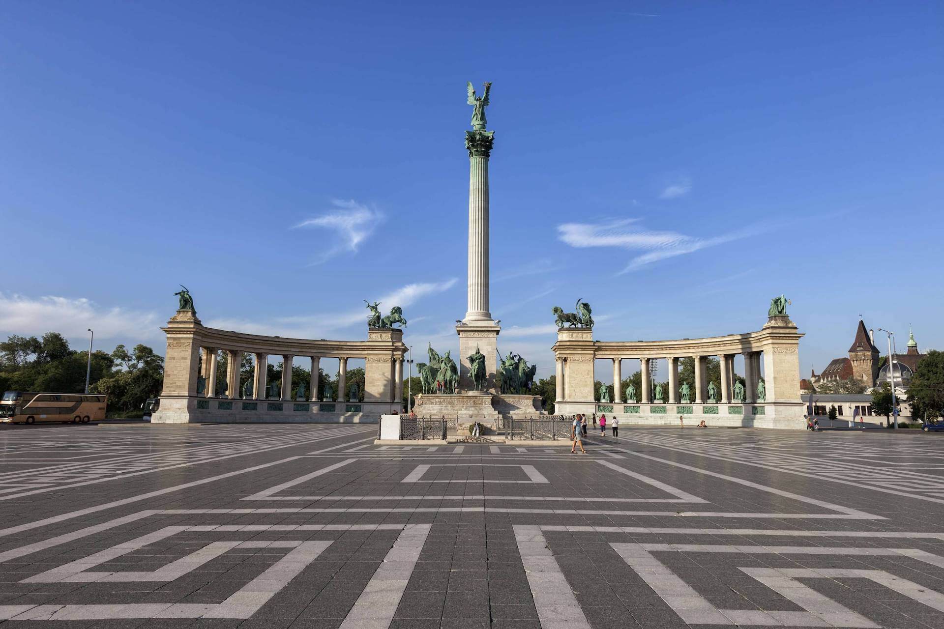 Heroes' Square in Budapest