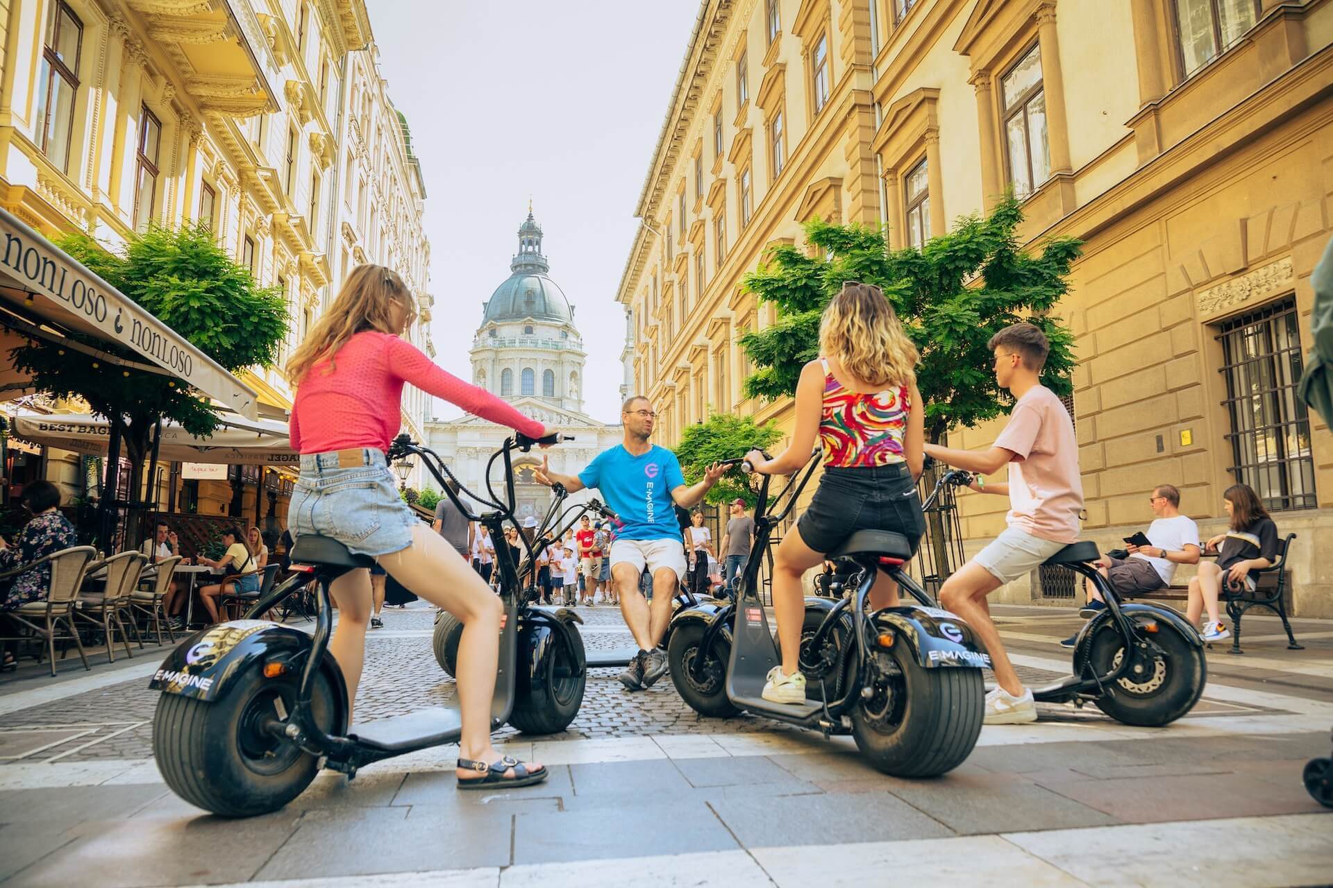 The All In Tour also stops by St. Stephen's Basilica.