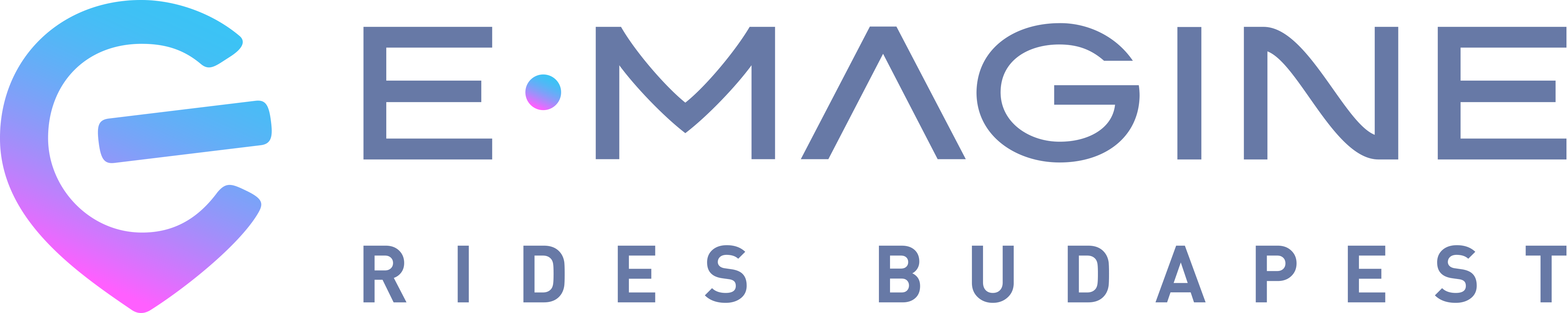 Gradient background from pink to blue with text reading 'TECHNOLOGY INNOVATION.'.